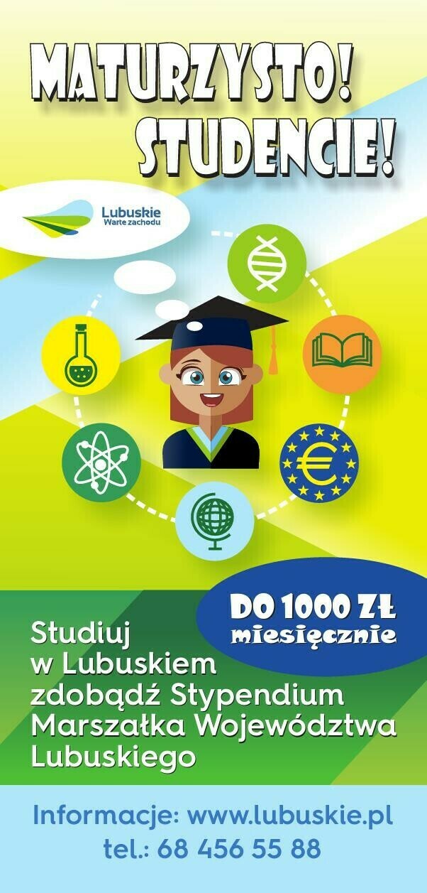 Kolejna edycja Stypendiów motywujących i przedsiębiorczych dla lubuskich studentów!