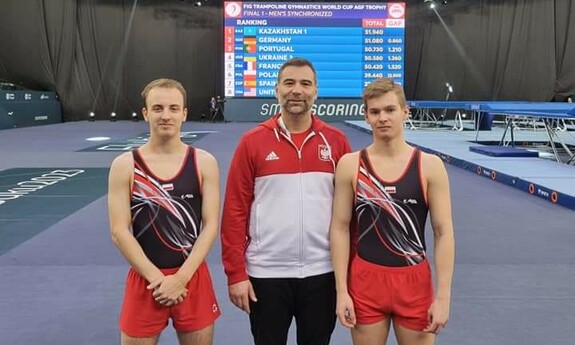 Studenci UZ w ścisłym finale Puchary Świata w skokach na trampolinie w Azerbejdżanie-Baku