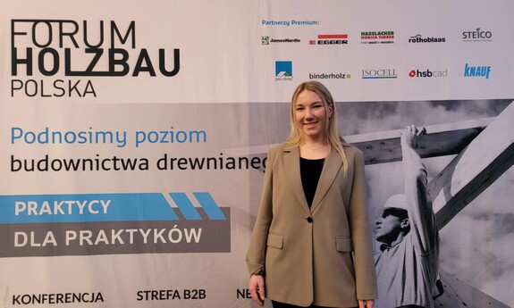 Mgr inż. arch. Adriana Jasiak z Instytutu Architektury i Urbanistyki UZ z wyróżnieniem dla dyplomu magisterskiego